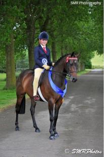 And last but not least was the turn of Newoak Flower Girl and Emma James, who pulled off a cracking performance to win the Pretty Polly Show Pony class